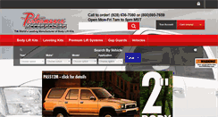 Desktop Screenshot of performanceaccessories.com
